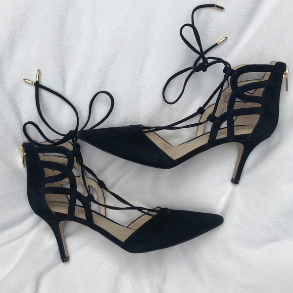 Marc Fisher ankle wrap heels 8 - Picture 1 of 10
